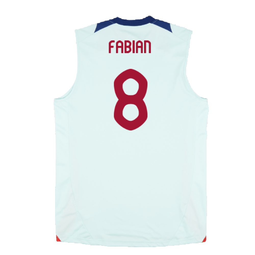 2024-2025 Spain Sleeveless Jersey (Mint) (Fabian 8)