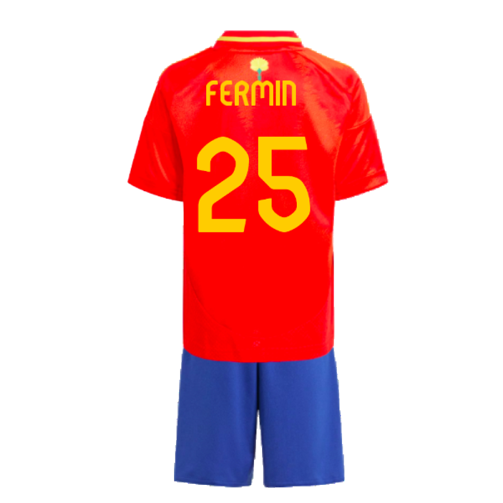 2024-2025 Spain Home Mini Kit (Fermin 25)