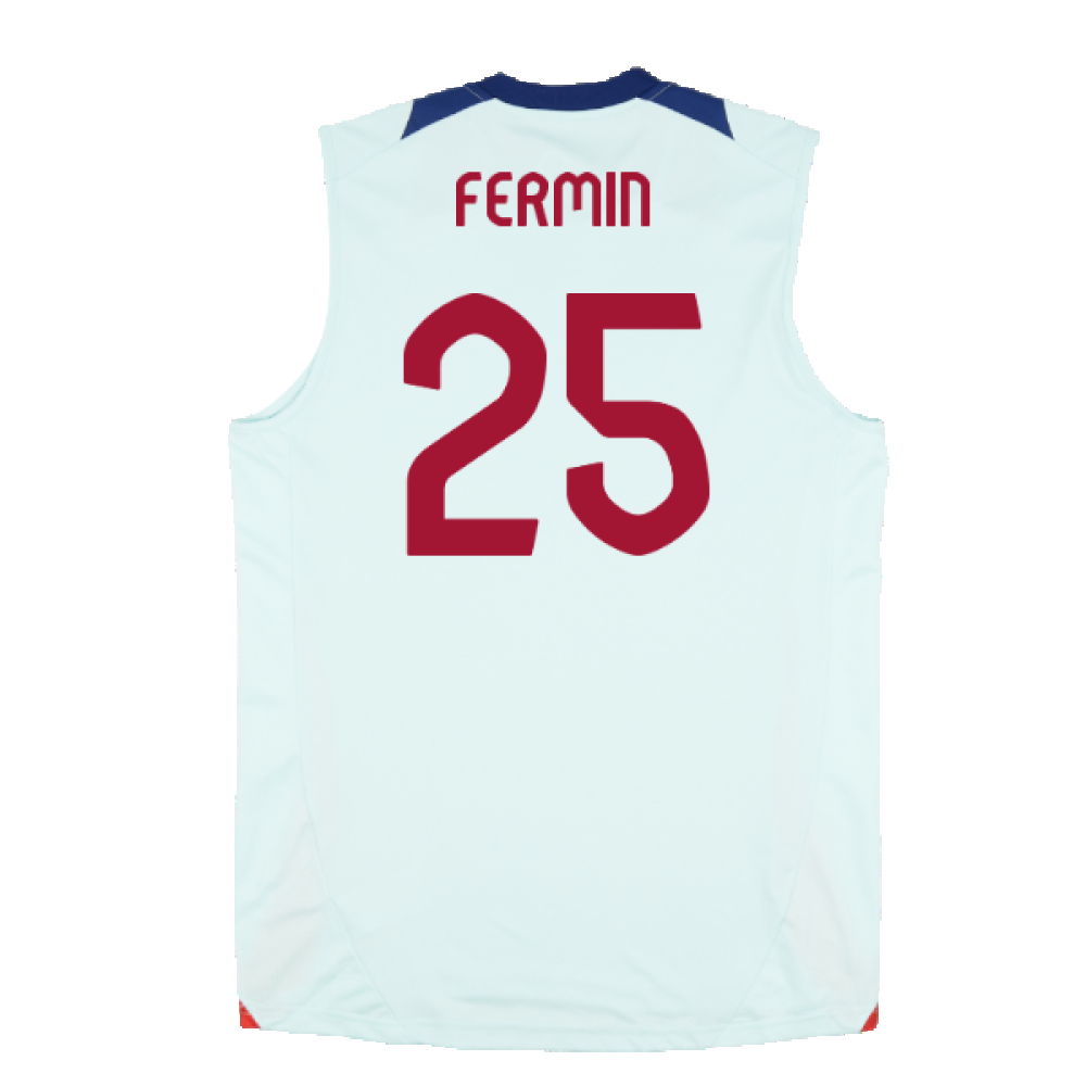 2024-2025 Spain Sleeveless Jersey (Mint) (Fermin 25)