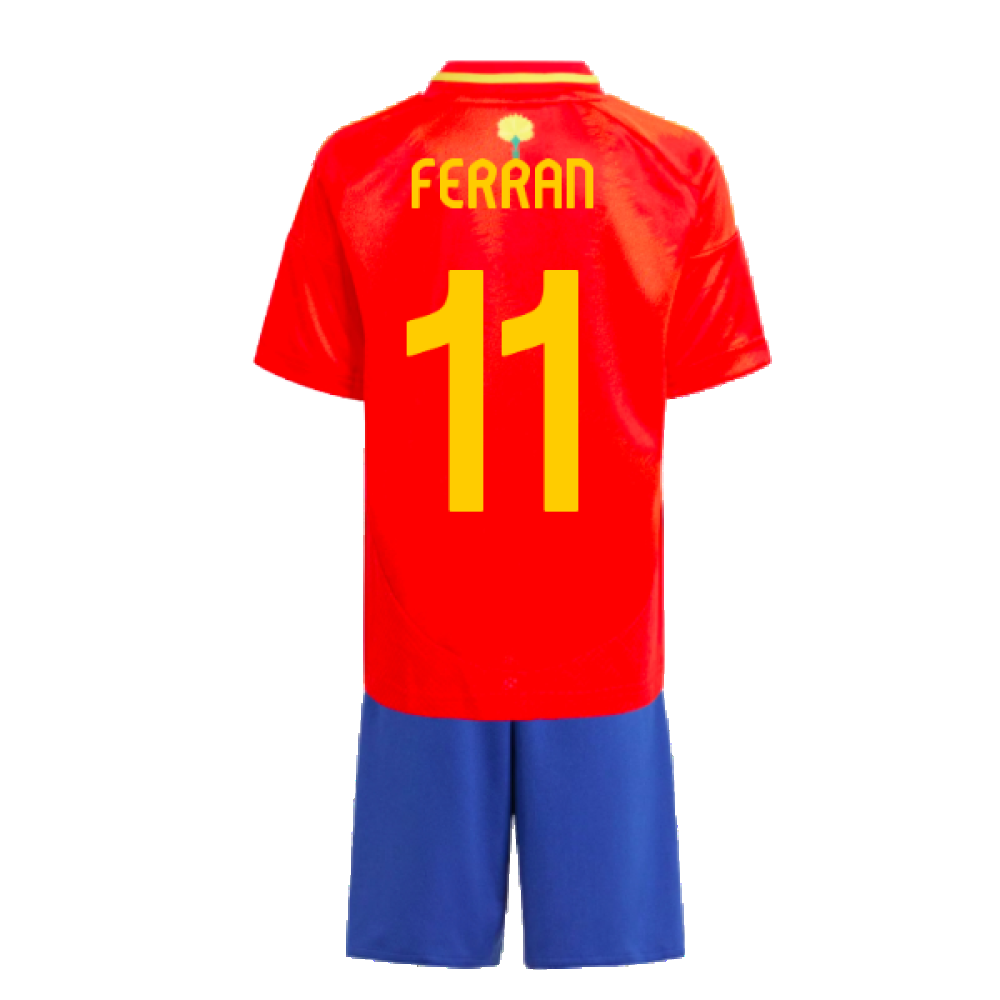 2024-2025 Spain Home Mini Kit (Ferran 11)