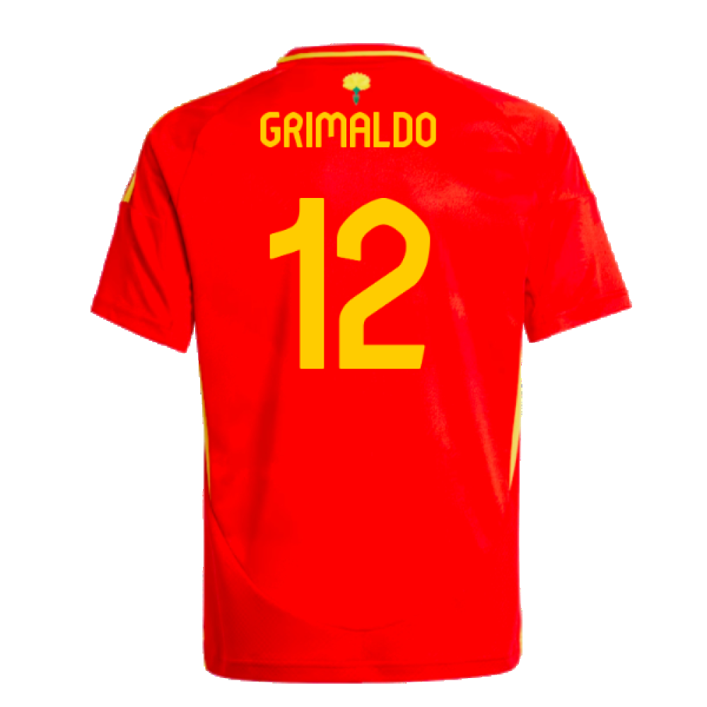 2024-2025 Spain Home Shirt (Kids) (Grimaldo 12)