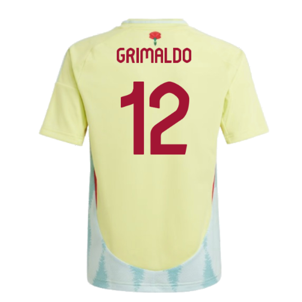 2024-2025 Spain Away Shirt (Kids) (Grimaldo 12)