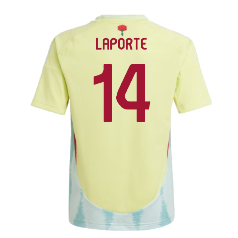 2024-2025 Spain Away Shirt (Kids) (Laporte 14)