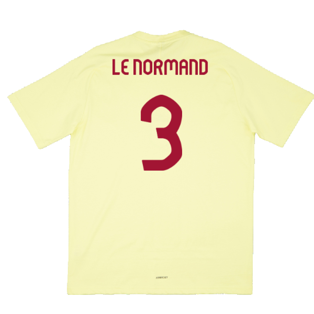 2024-2025 Spain Travel Tee (Yellow) (Le Normand 3)