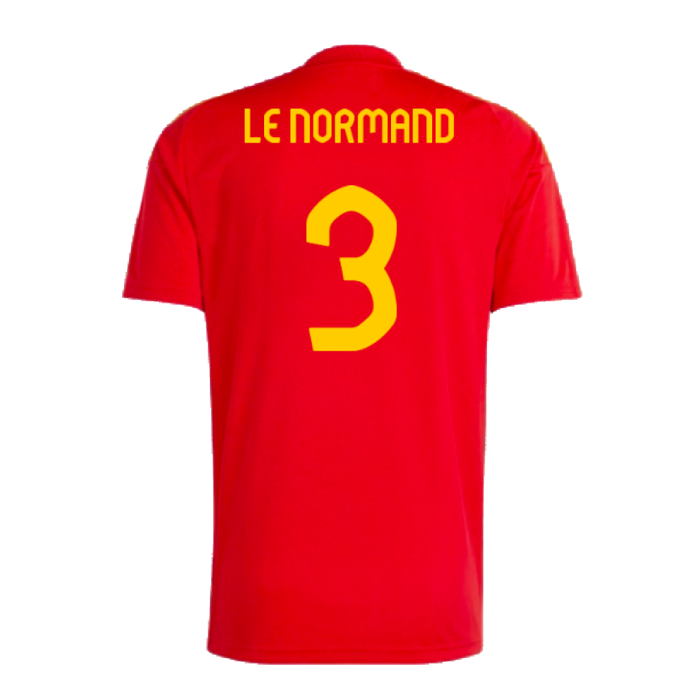 2024-2025 Spain Home Fan Jersey (Le Normand 3)