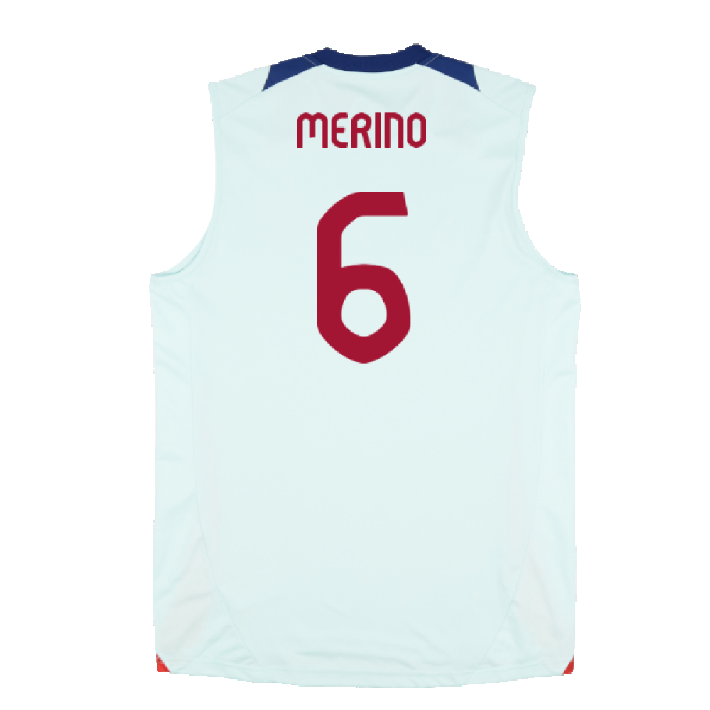 2024-2025 Spain Sleeveless Jersey (Mint) (Merino 6)