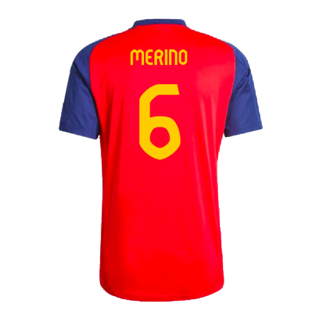 2024-2025 Spain Training Jersey (Red) (Merino 6)