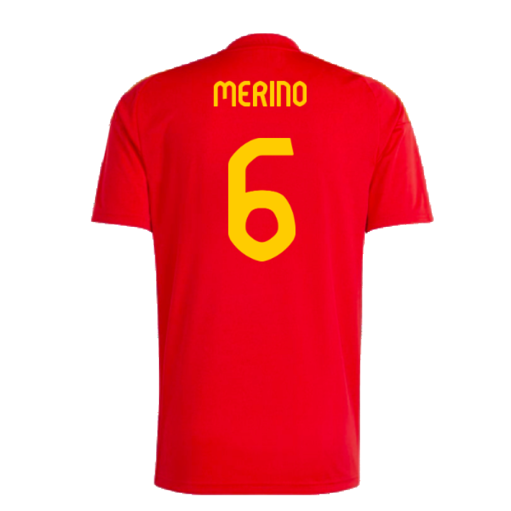 2024-2025 Spain Home Fan Jersey (Merino 6)