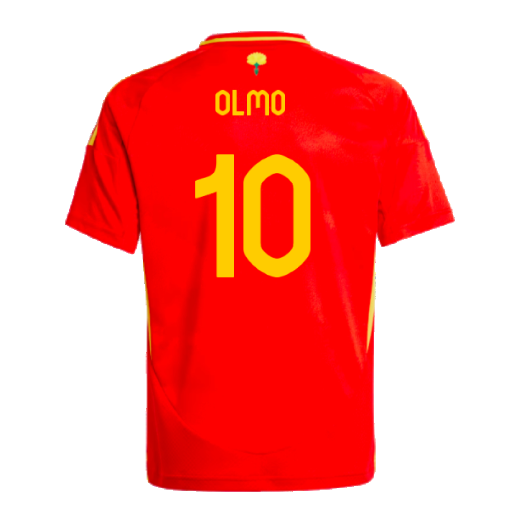 2024-2025 Spain Home Shirt (Kids) (Olmo 10)