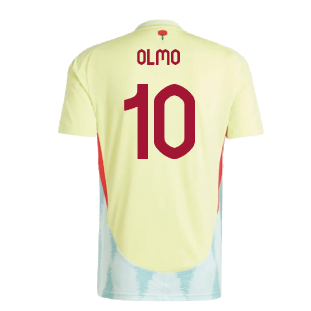 2024-2025 Spain Away Shirt (Olmo 10)