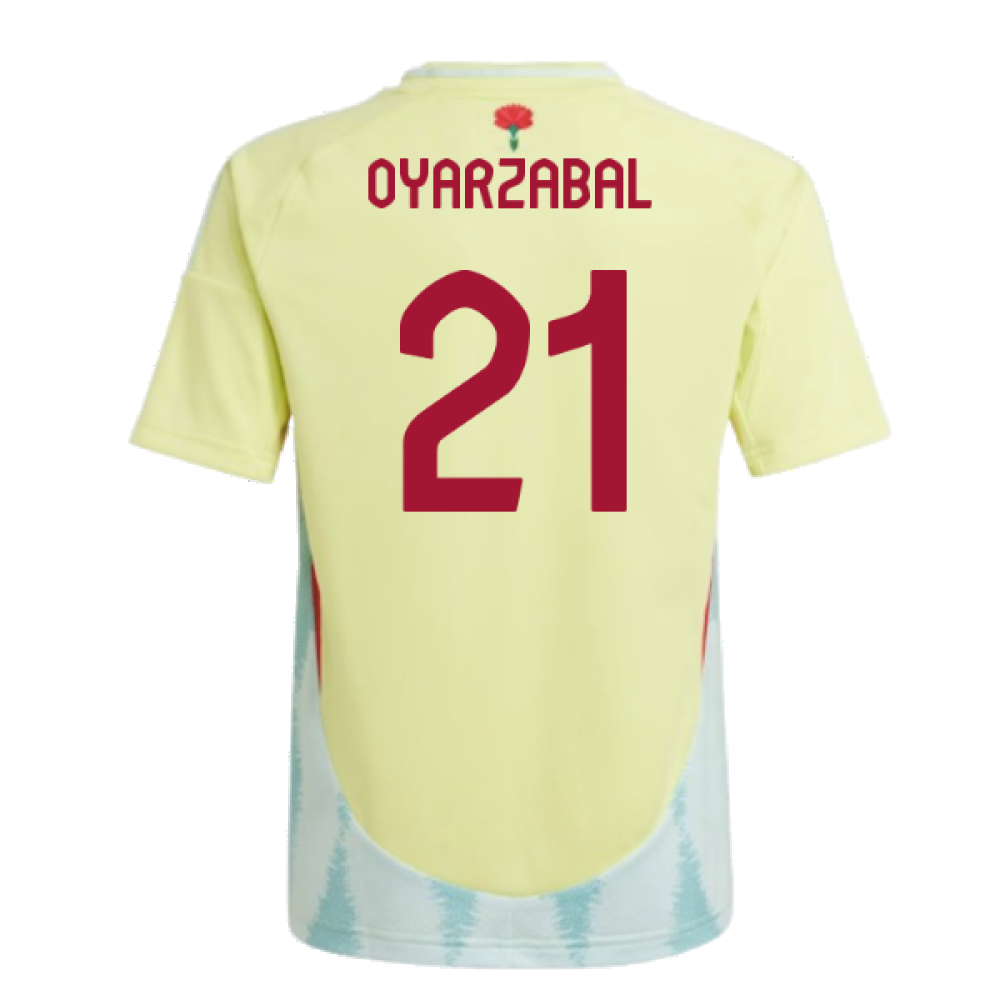 2024-2025 Spain Away Shirt (Kids) (Oyarzabal 21)