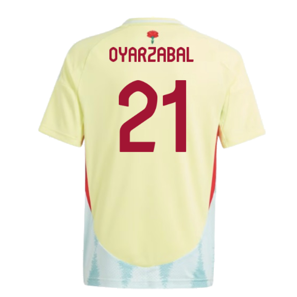 2024-2025 Spain Away Youth Kit (Oyarzabal 21)