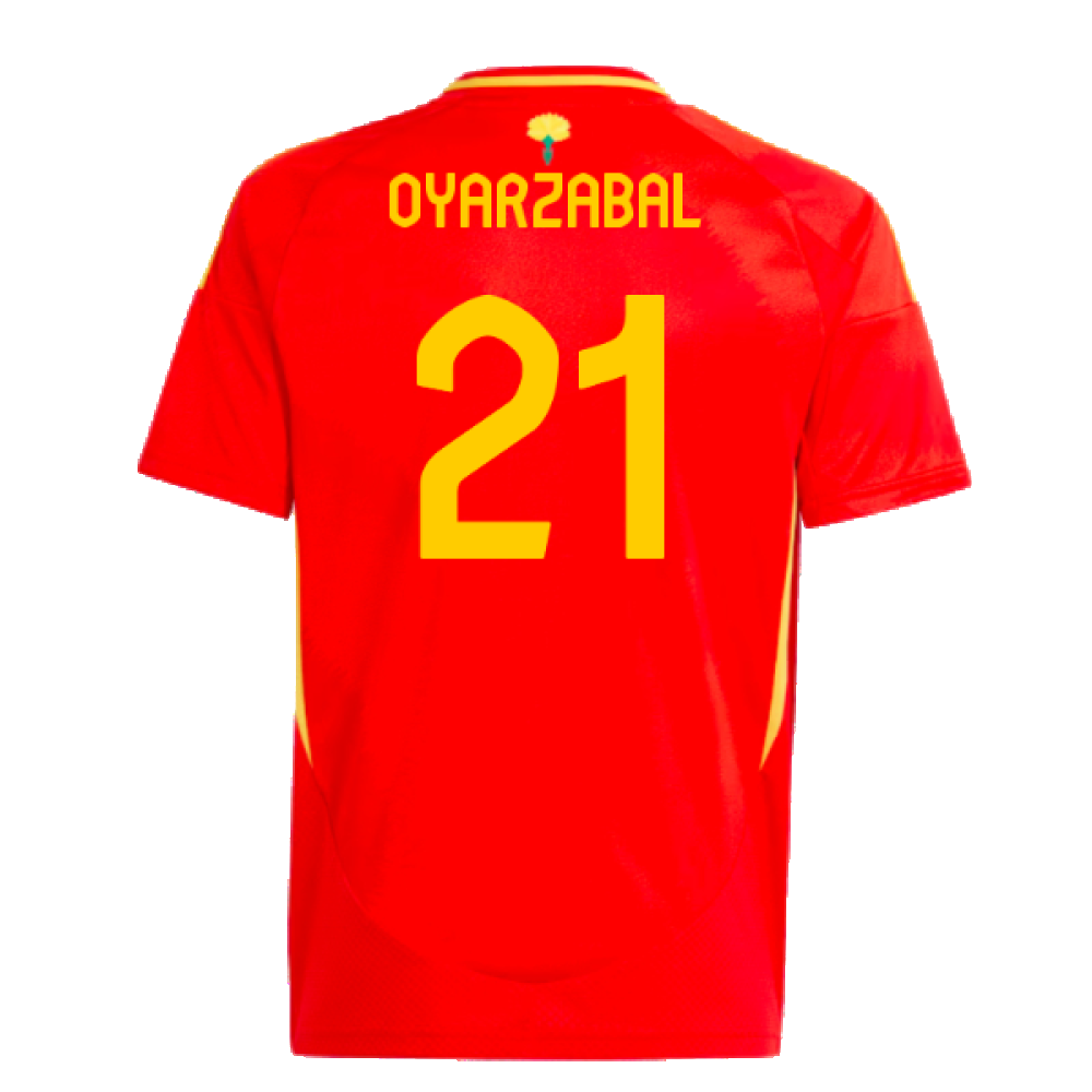 2024-2025 Spain Home Youth Kit (Oyarzabal 21)