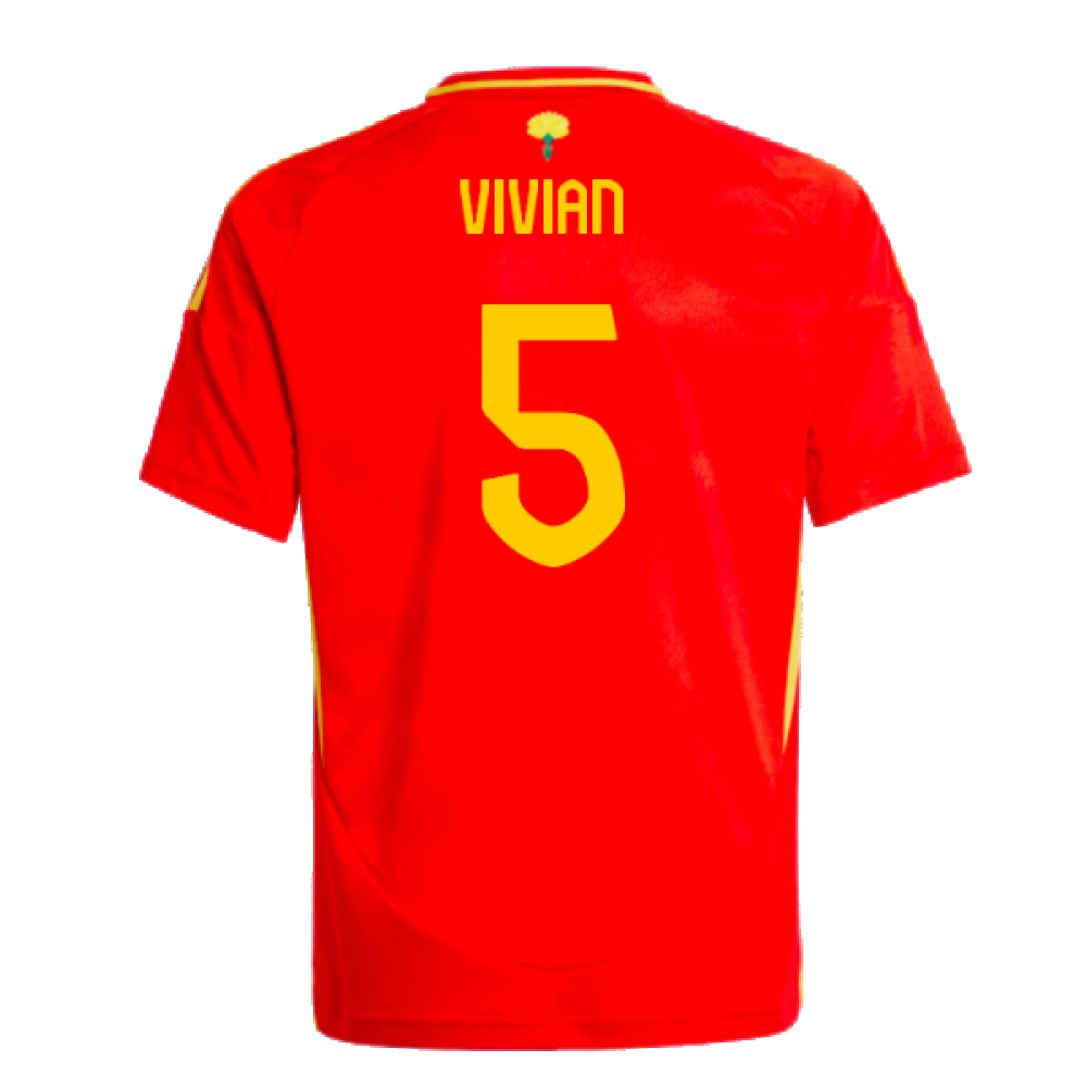 2024-2025 Spain Home Shirt (Kids) (Vivian 5)