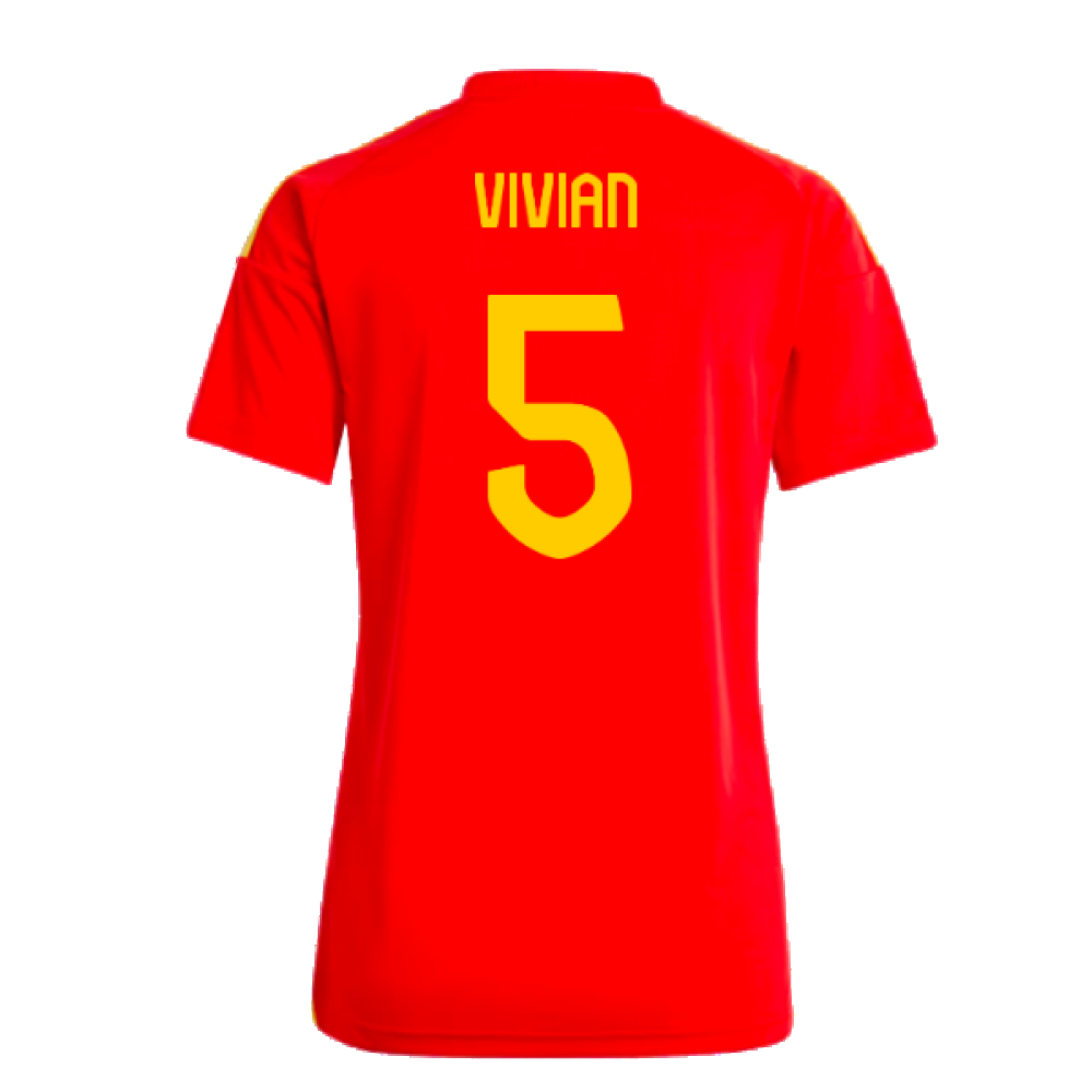 2024-2025 Spain Home Fan Shirt (Ladies) (Vivian 5)