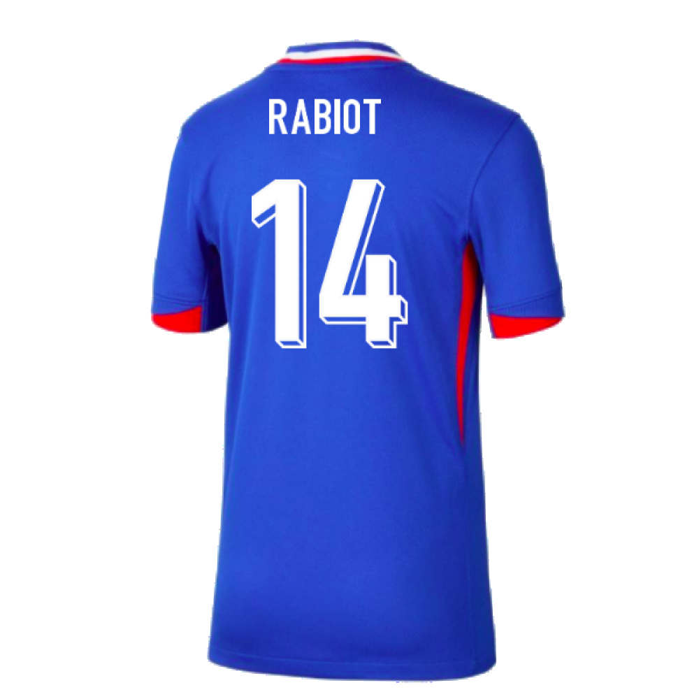 2024-2025 France Home Shirt (Kids) (Rabiot 14)