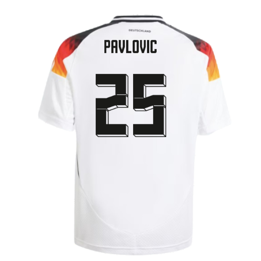 2024-2025 Germany Home Shirt (Kids) (Pavlovic 25)