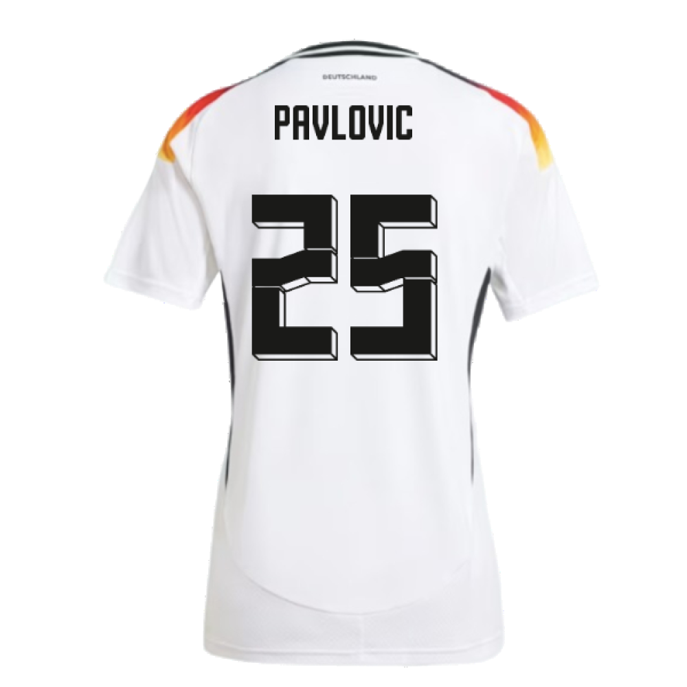 2024-2025 Germany Home Shirt (Ladies) (Pavlovic 25)