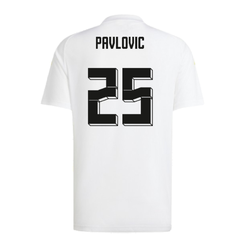 2024-2025 Germany Home Fan Shirt (Pavlovic 25)