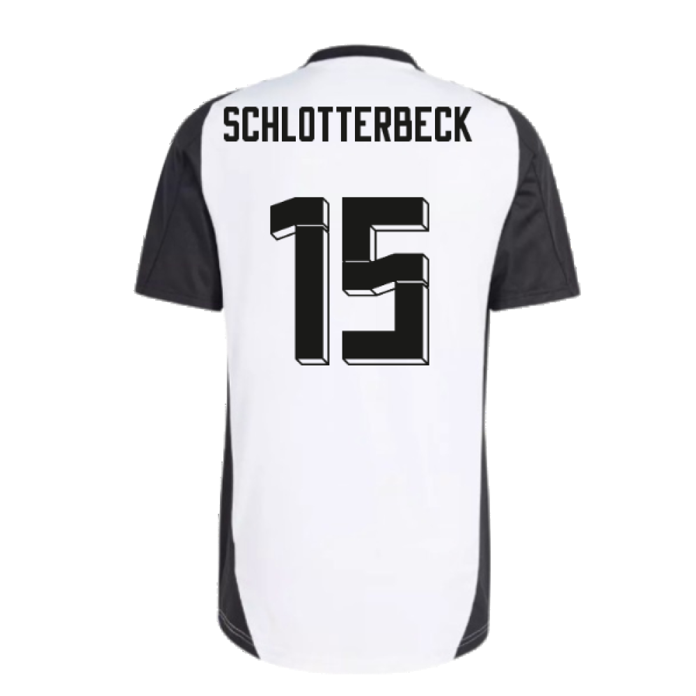 2024-2025 Germany Training Jersey (White) (Schlotterbeck 15)