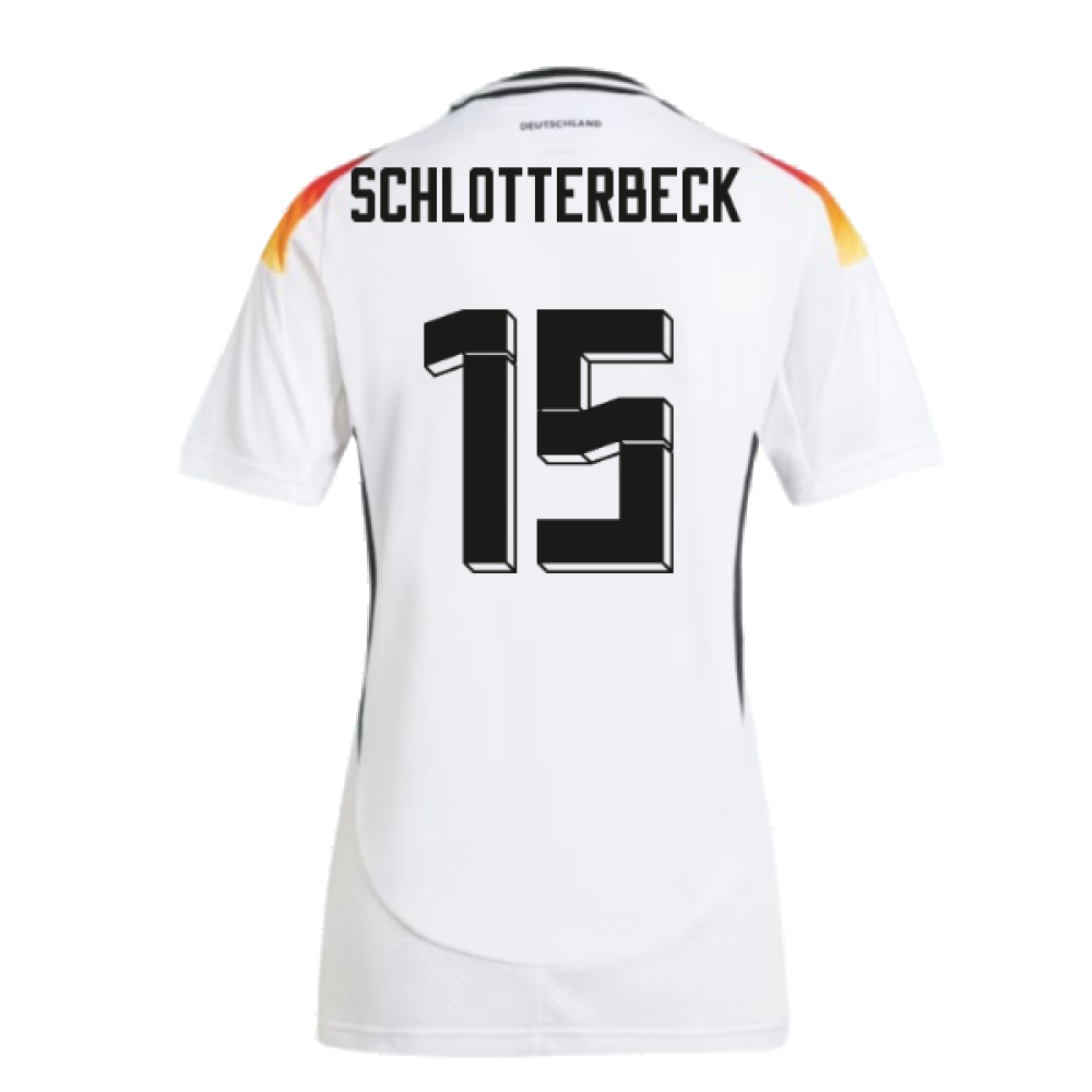 2024-2025 Germany Womens Home Shirt W2 (Ladies) (Schlotterbeck 15)