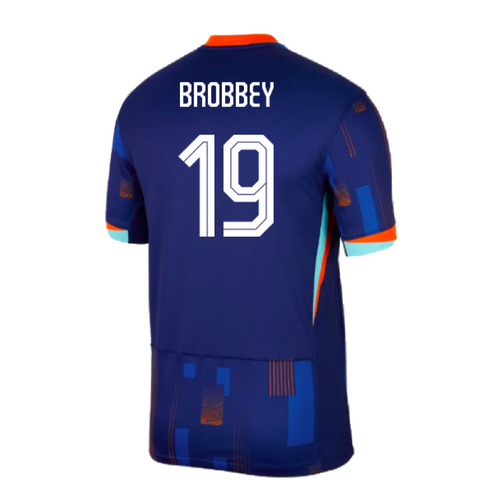 2024-2025 Netherlands Away Shirt (Brobbey 19)