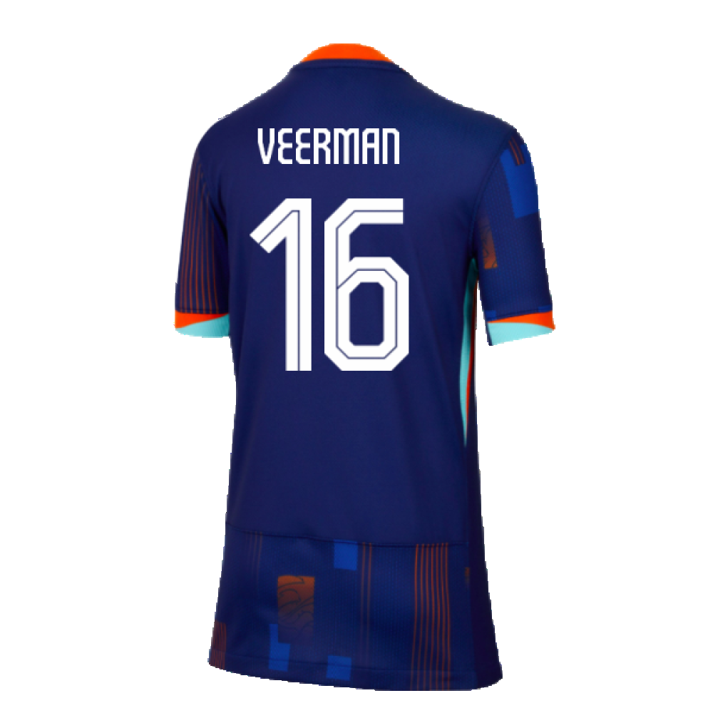 2024-2025 Netherlands Away Shirt (Kids) (Veerman 16)