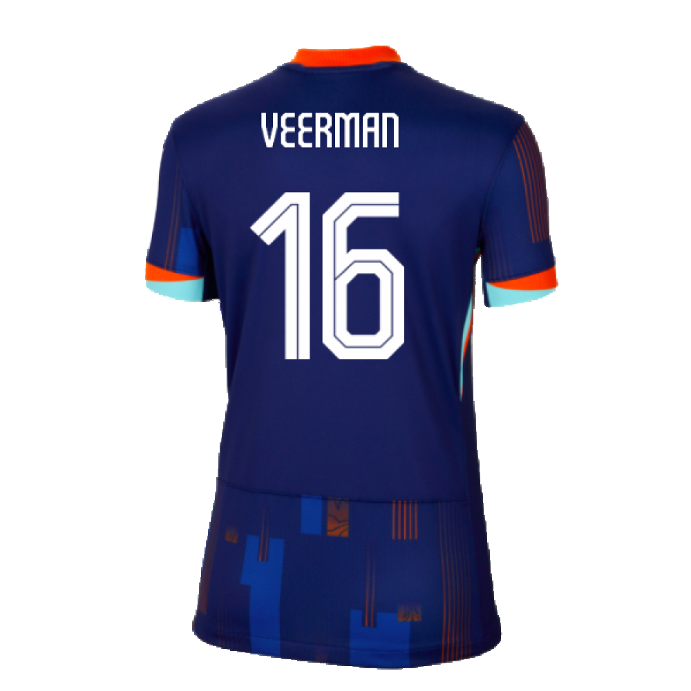 2024-2025 Netherlands Away Shirt (Womens) (Veerman 16)