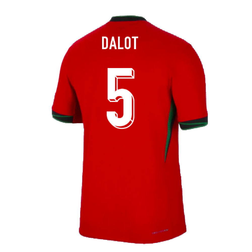 2024-2025 Portugal Dri-Fit ADV Match Home Shirt (Dalot 5)