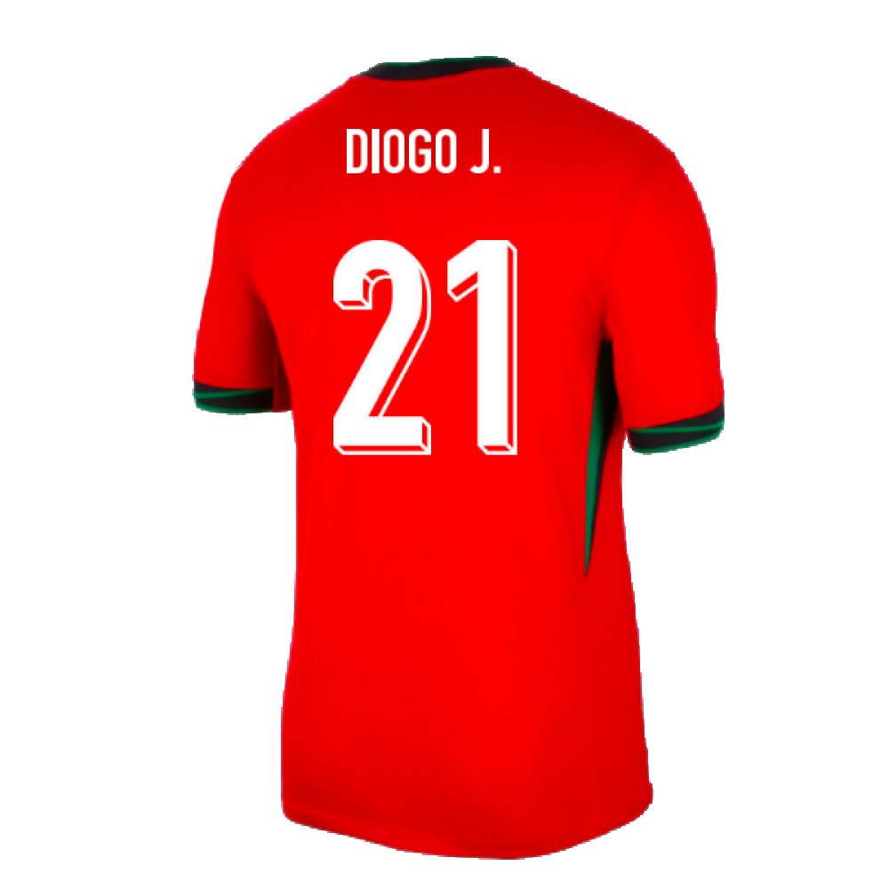 2024-2025 Portugal Home Shirt (Diogo J. 21)