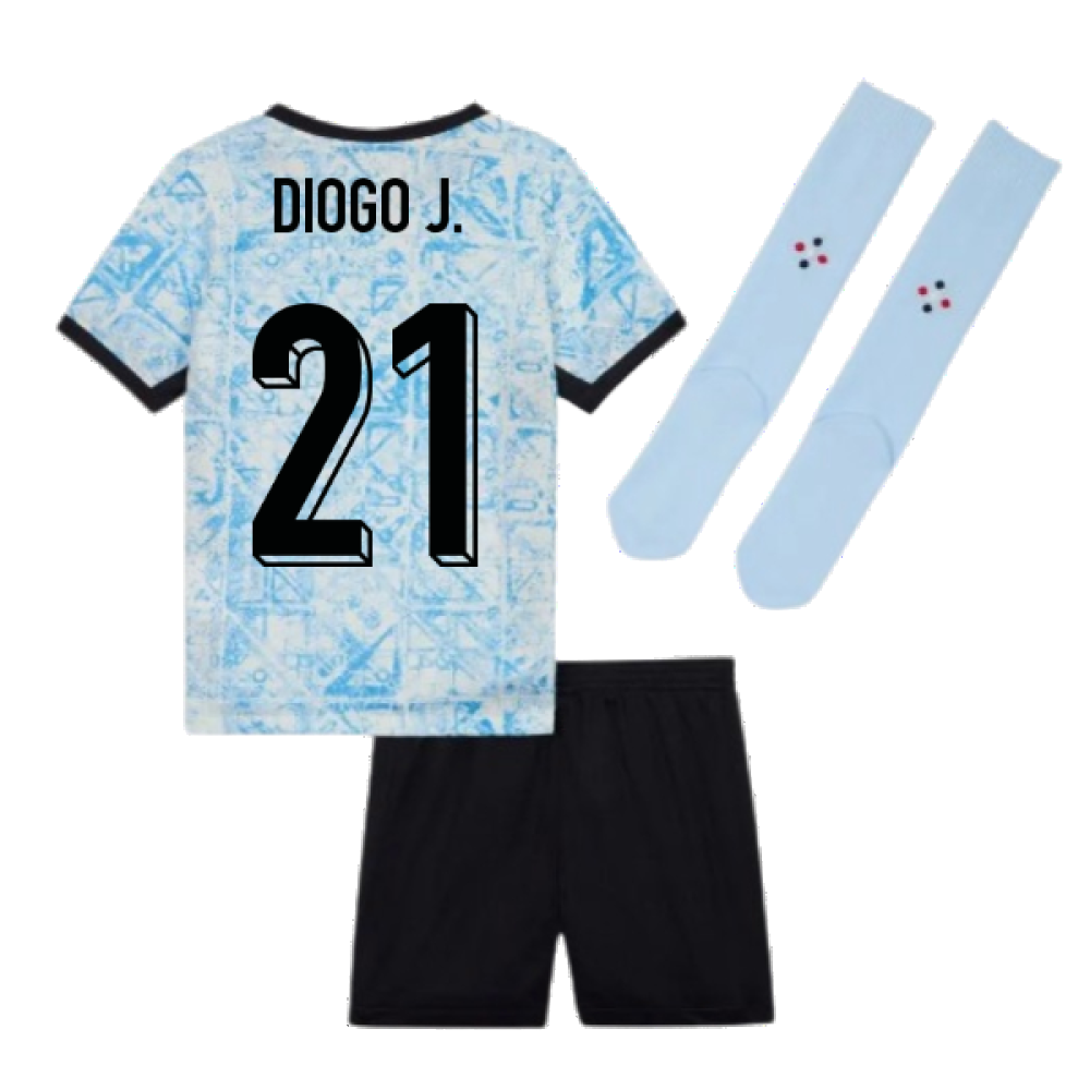 2024-2025 Portugal Away Mini Kit (Diogo J. 21)