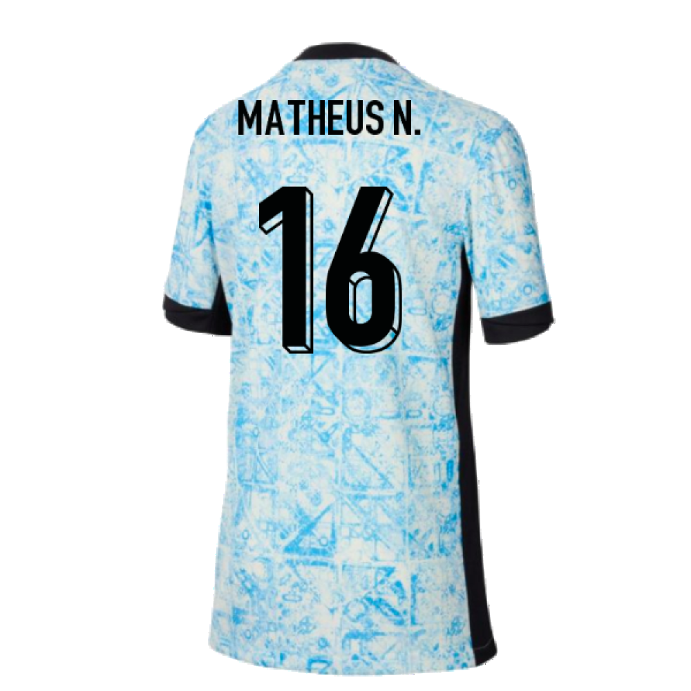 2024-2025 Portugal Away Shirt (Kids) (Matheus N. 16)