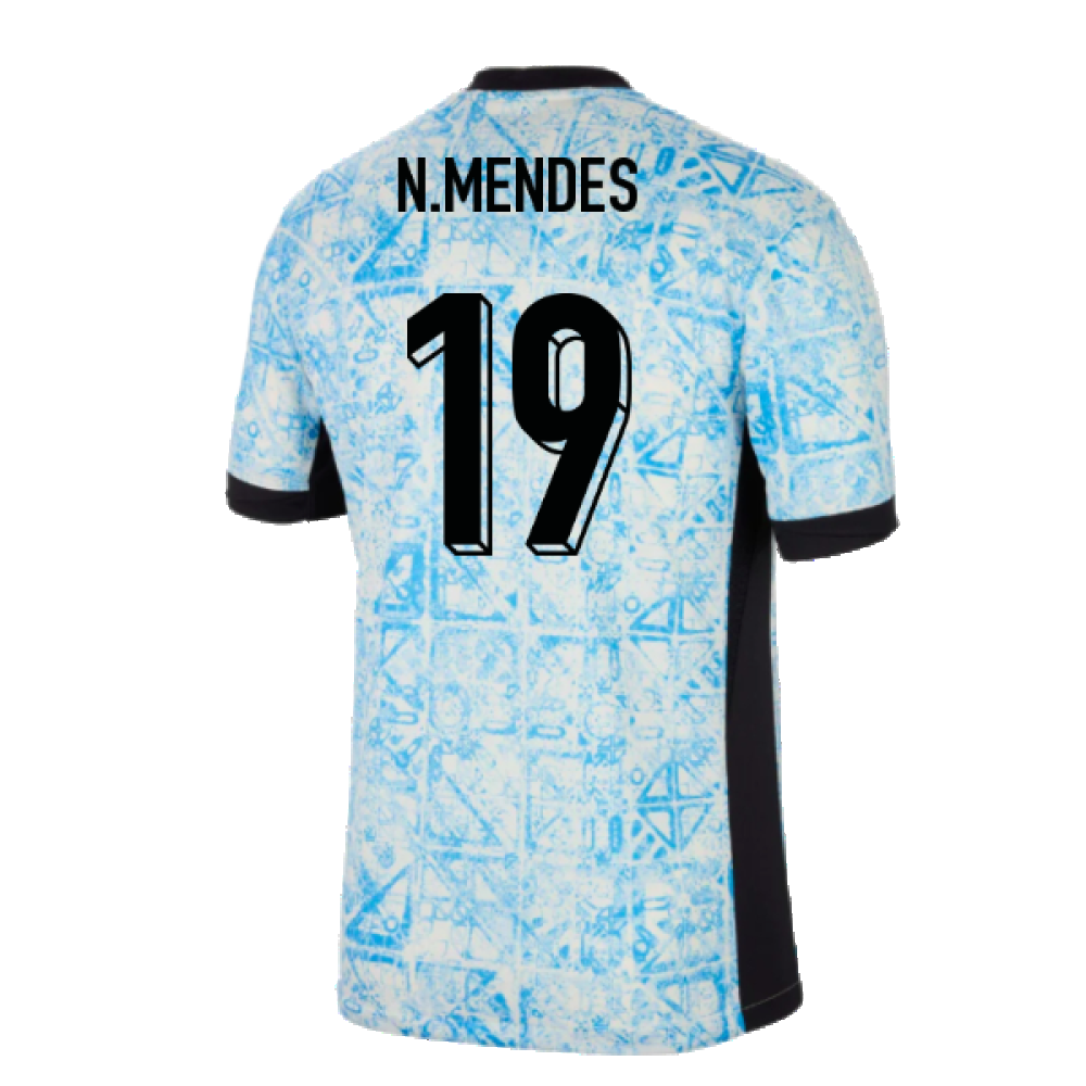 2024-2025 Portugal Away Shirt (N.Mendes 19)