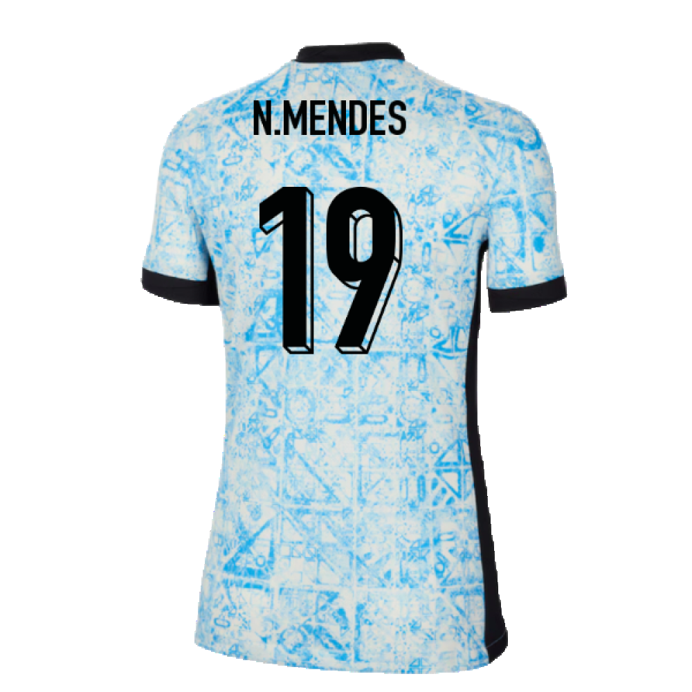 2024-2025 Portugal Away Shirt (Womens) (N.Mendes 19)