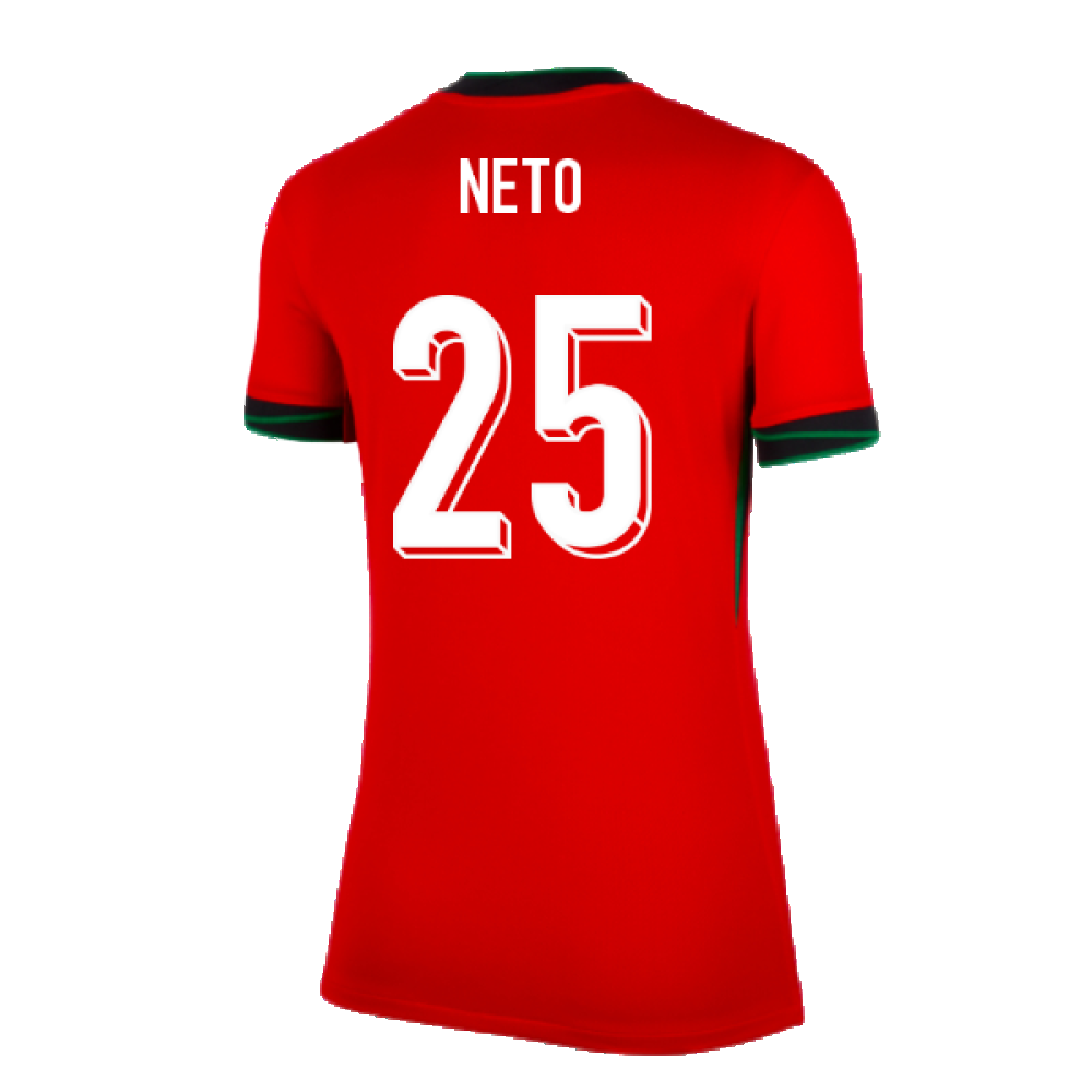 2024-2025 Portugal Home Shirt (Womens) (Neto 25)