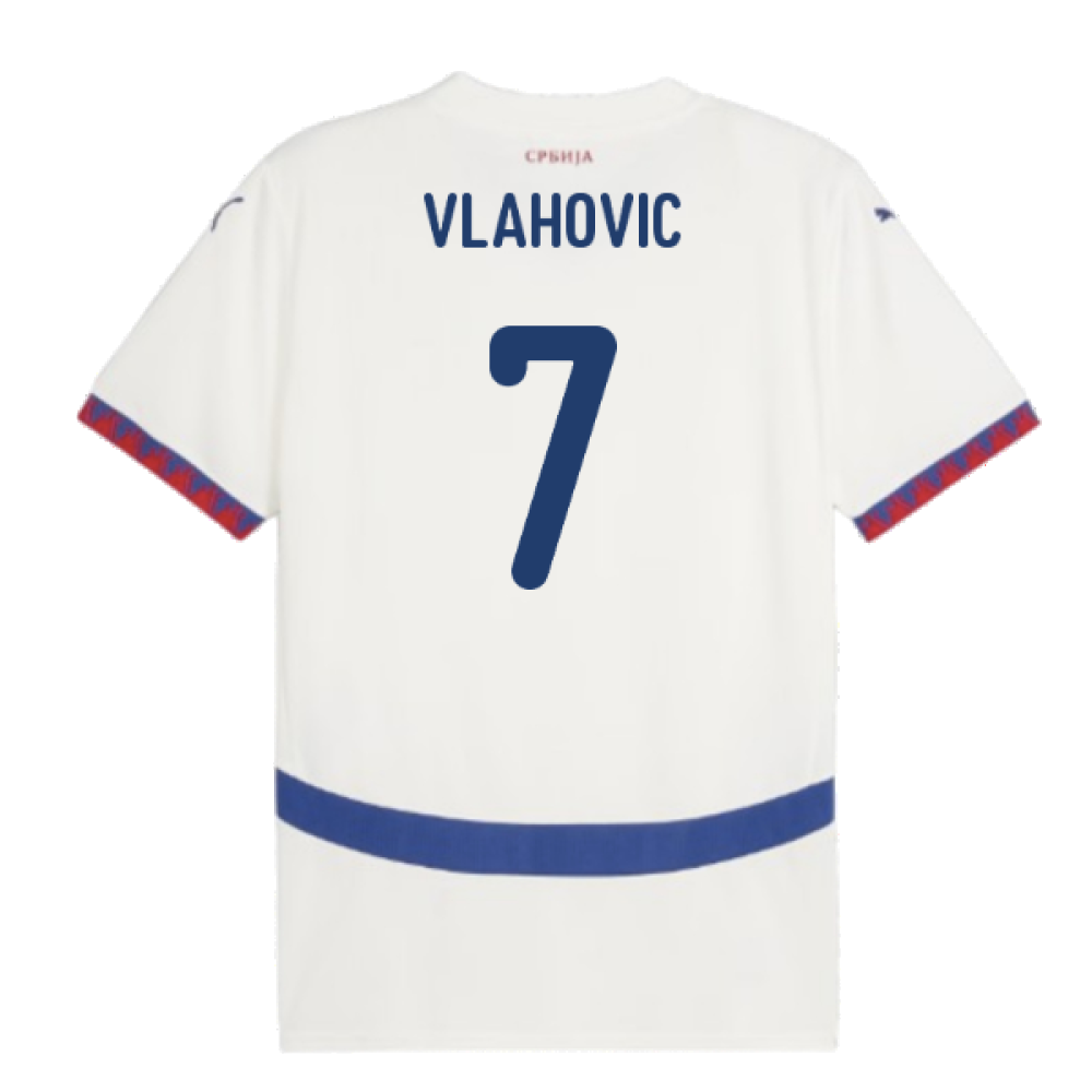 2024-2025 Serbia Away Shirt (Vlahovic 7)