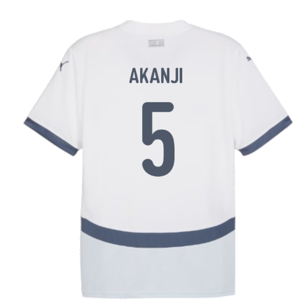 2024-2025 Switzerland Away Shirt (Akanji 5)