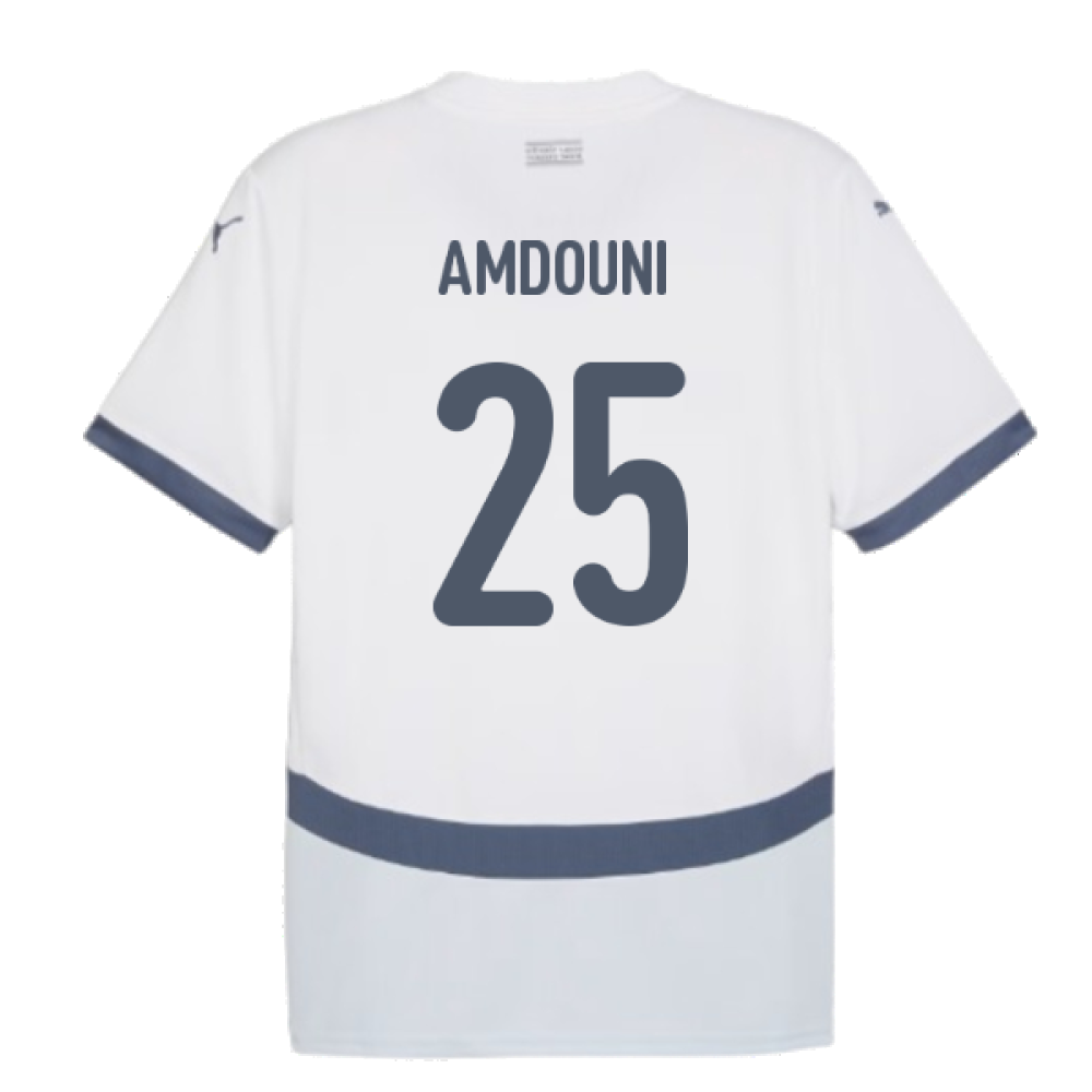 2024-2025 Switzerland Away Shirt (Amdouni 25)