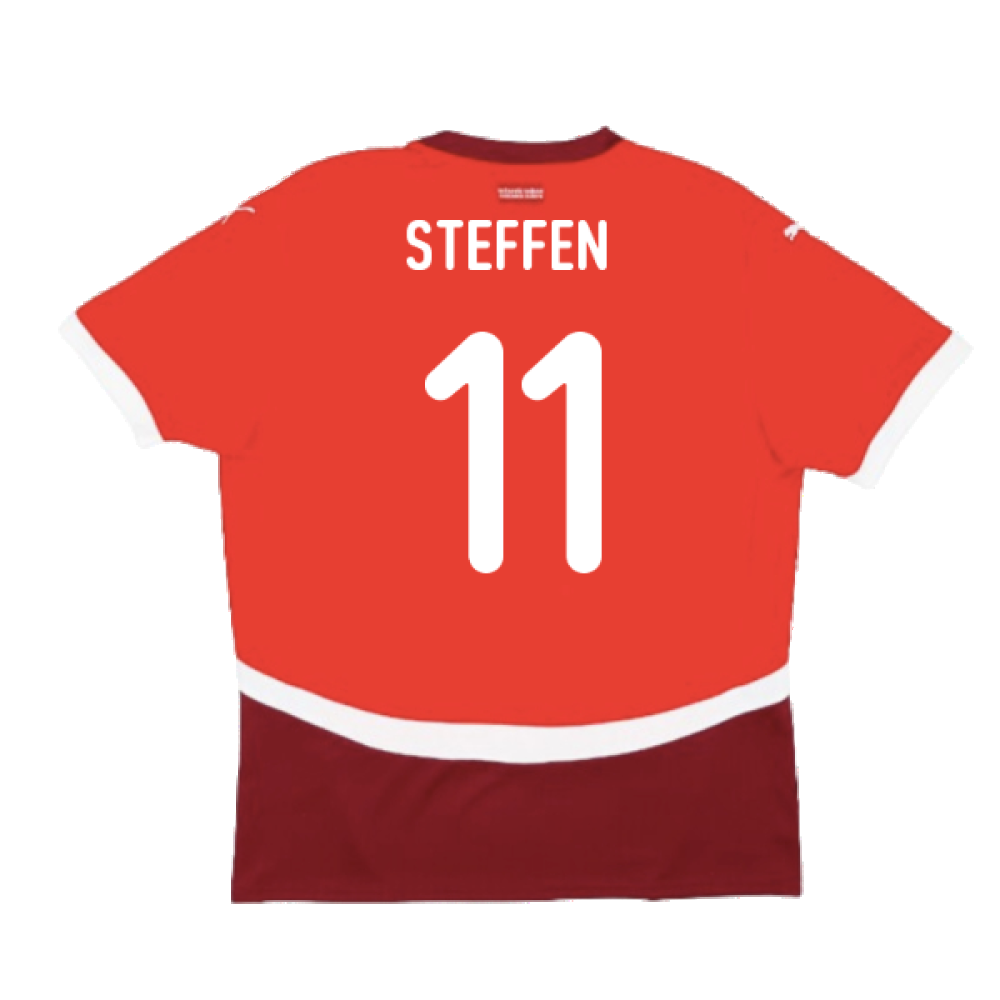 2024-2025 Switzerland Home Shirt (Steffen 11)