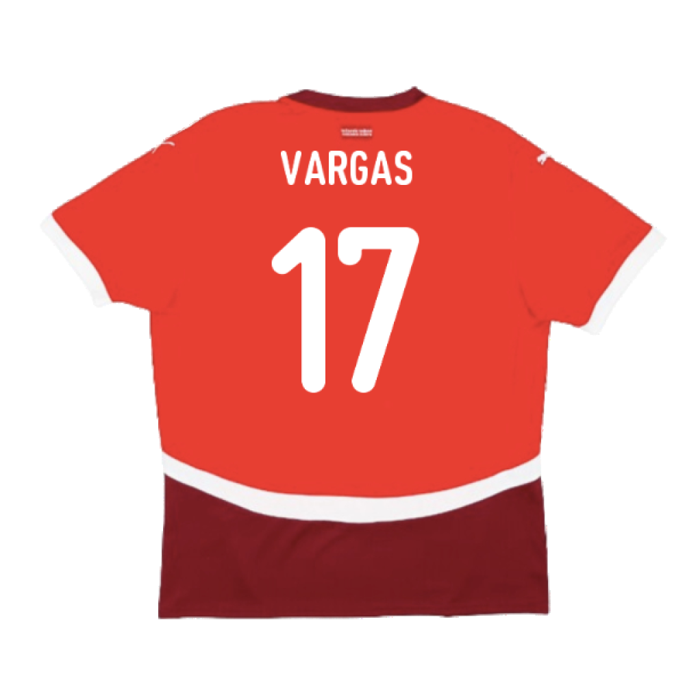 2024-2025 Switzerland Home Shirt (Vargas 17)