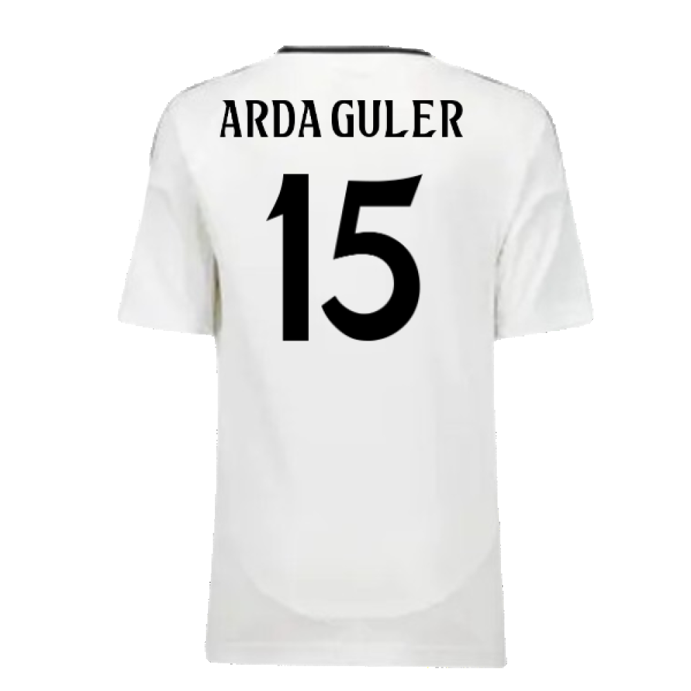 2024-2025 Real Madrid Home Youth Kit (Arda Guler 15)