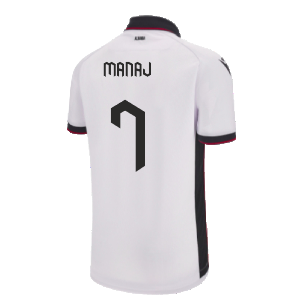 2023-2024 Albania Away Authentic Shirt (Manaj 7)