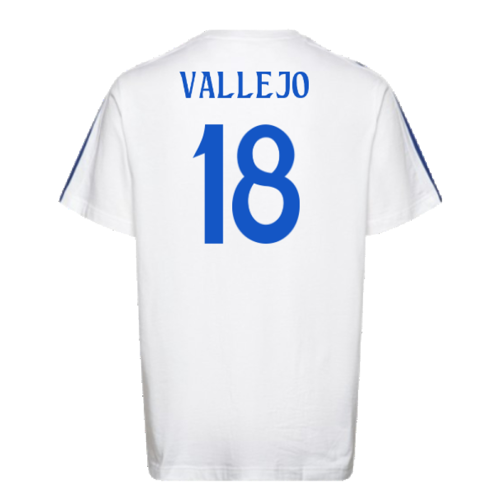 2024-2025 Real Madrid DNA Tee (White) (Vallejo 18)