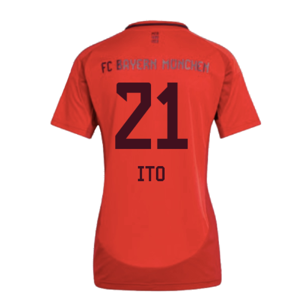 2024-2025 Bayern Munich Home Shirt (Womens) (Ito 21)