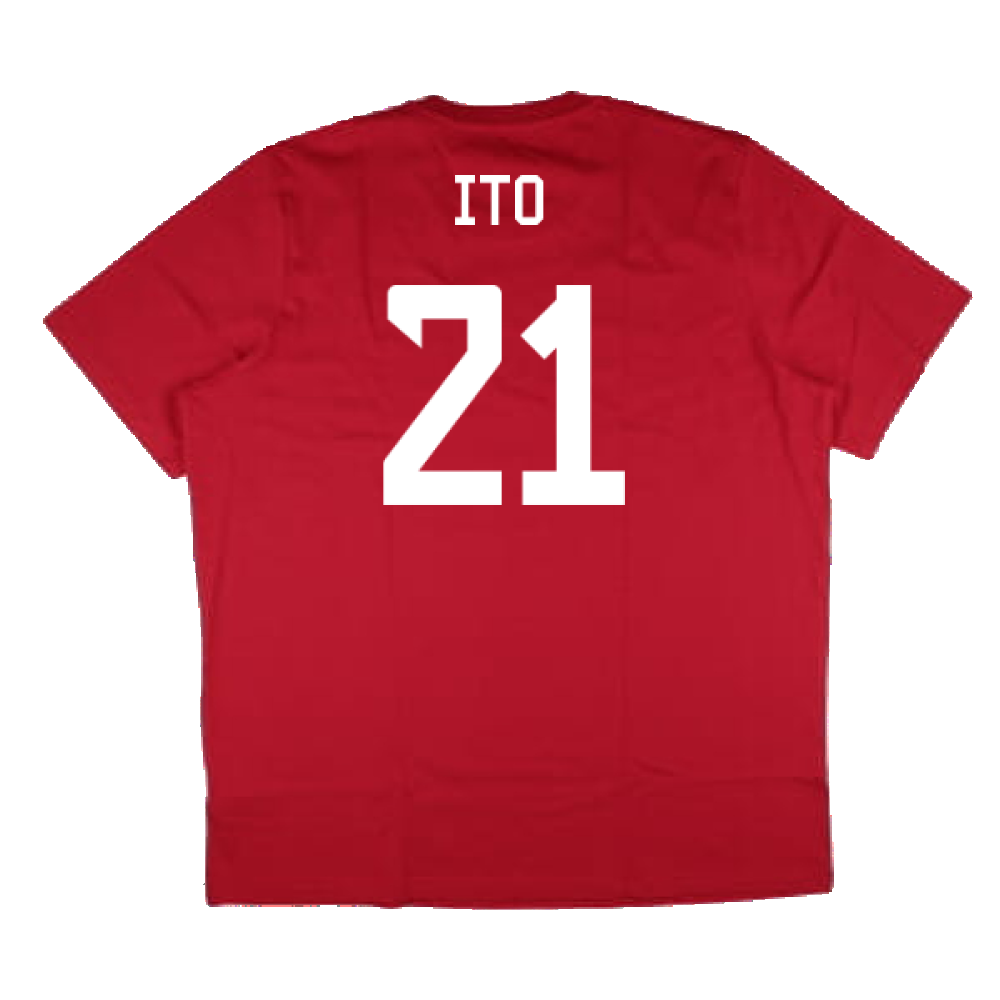 2024-2025 Bayern Munich DNA Graphic Tee (Red) (Ito 21)