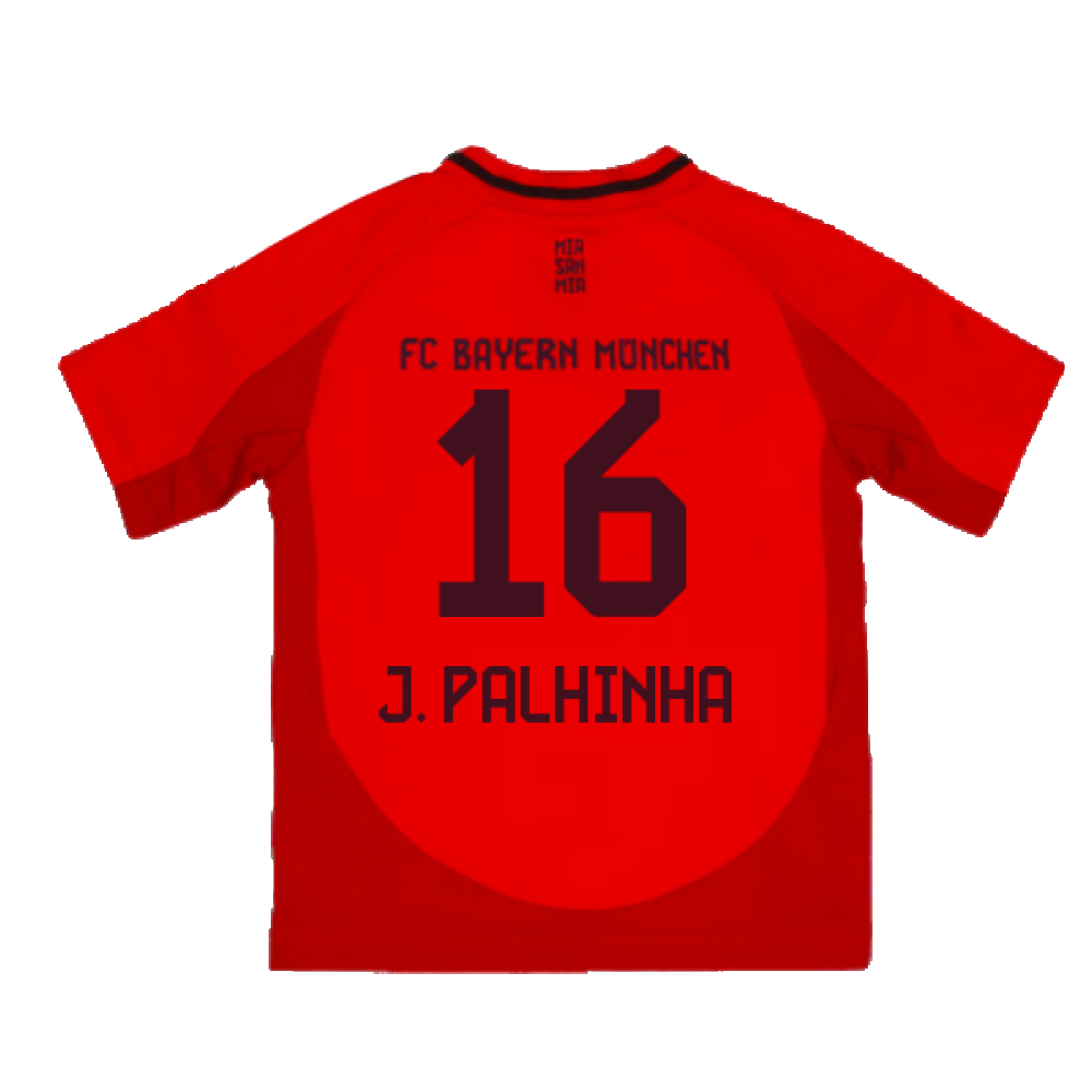 2024-2025 Bayern Munich Home Mini Kit (J. Palhinha 16)