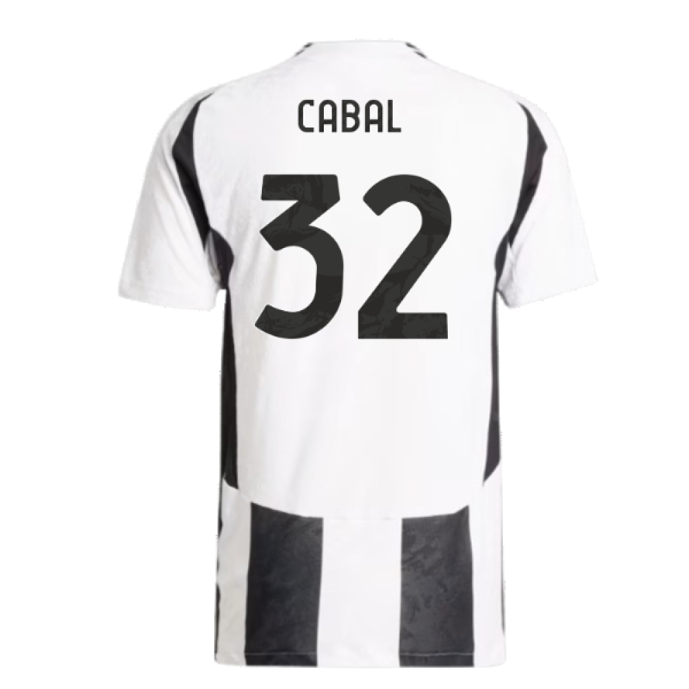 2024-2025 Juventus Authentic Home Shirt (Cabal 32)