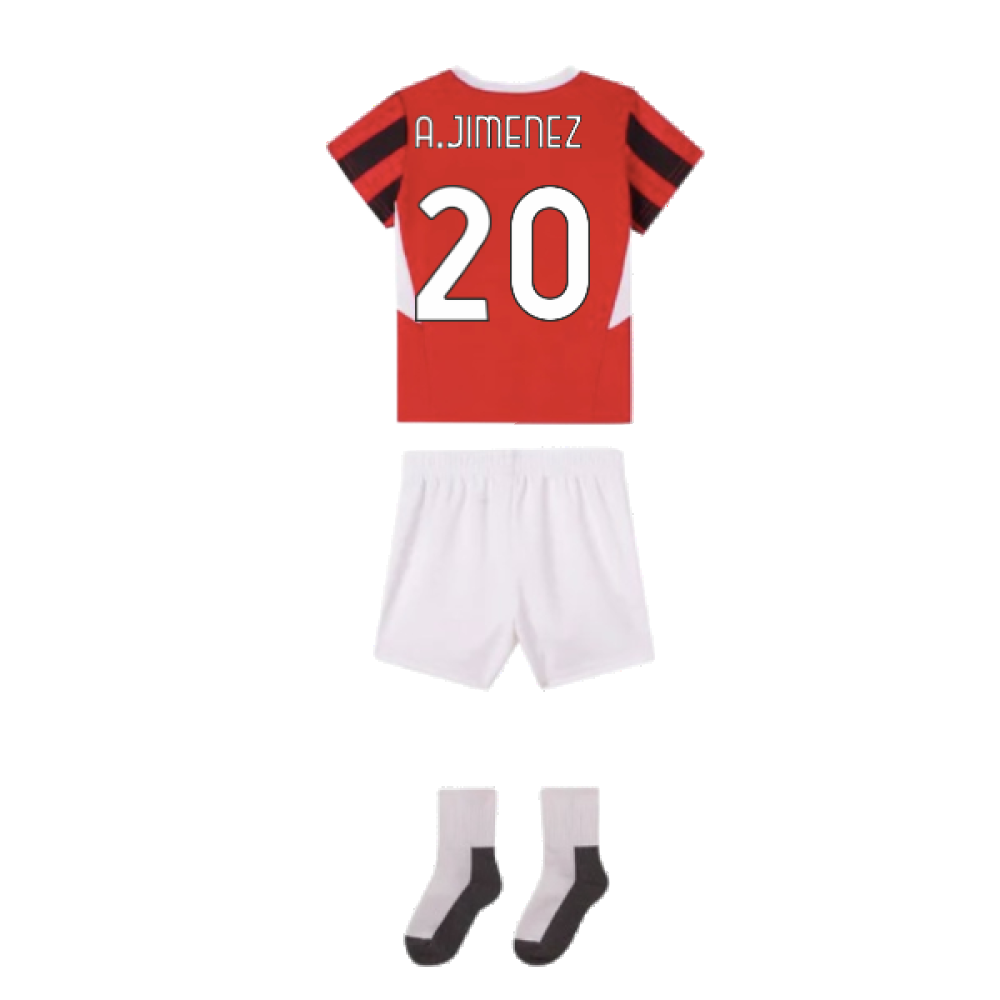 2024-2025 AC Milan Home Baby Kit (A.Jimenez 20)