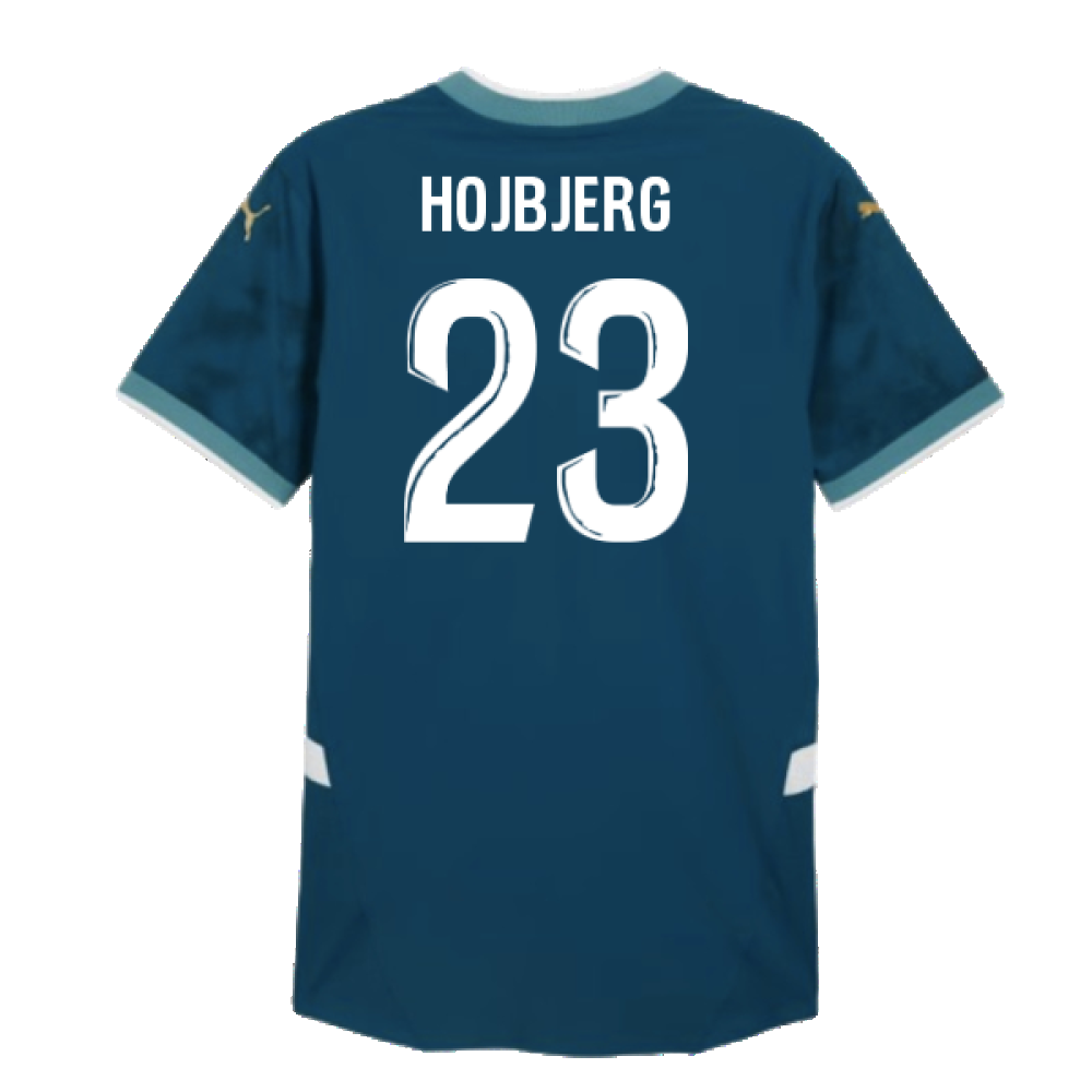 2024-2025 Marseille Away Authentic Shirt (Hojbjerg 23)