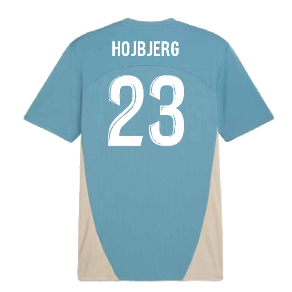 2024-2025 Marseille Training Shirt (Bold Blue) (Hojbjerg 23)